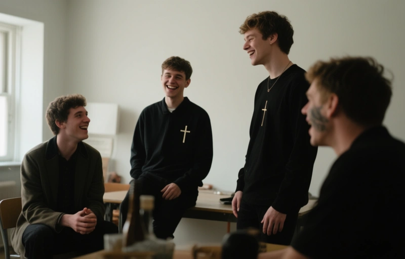 Lucky Cruz und Adam Snow bei Catholic Boys