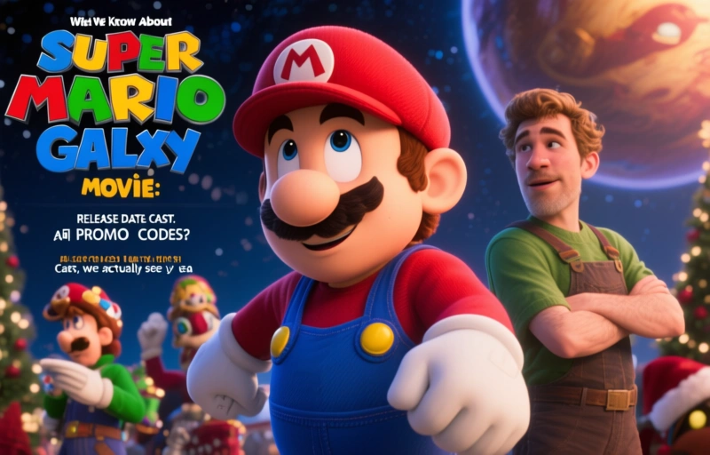 Visual representation of Super Mario Galaxy Movie