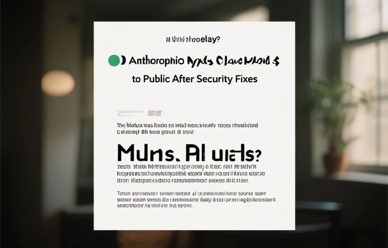 Visual representation of Anthropic Opens Claude Mythos Models to Public After Security Fixes