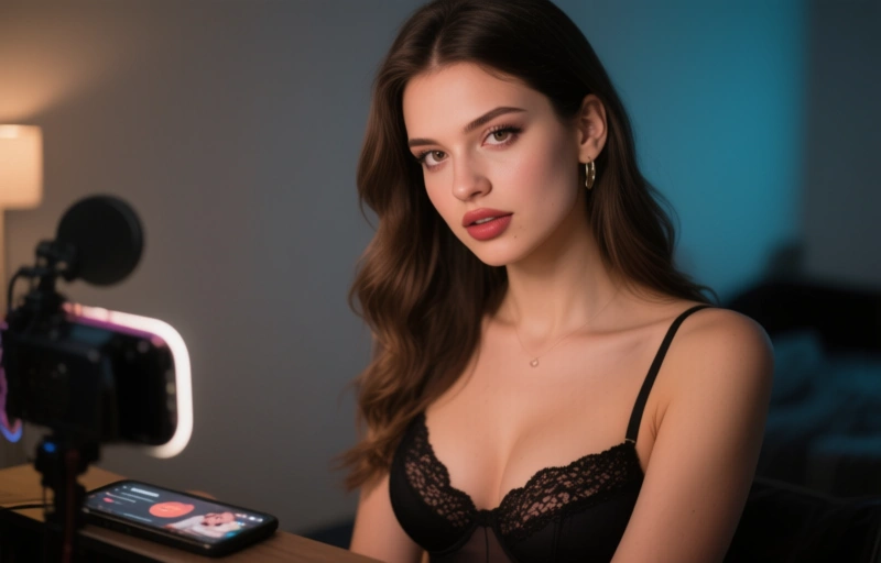Visuelle Darstellung von 10inchcockbella – Chaturbate-Camgirl im Porträt