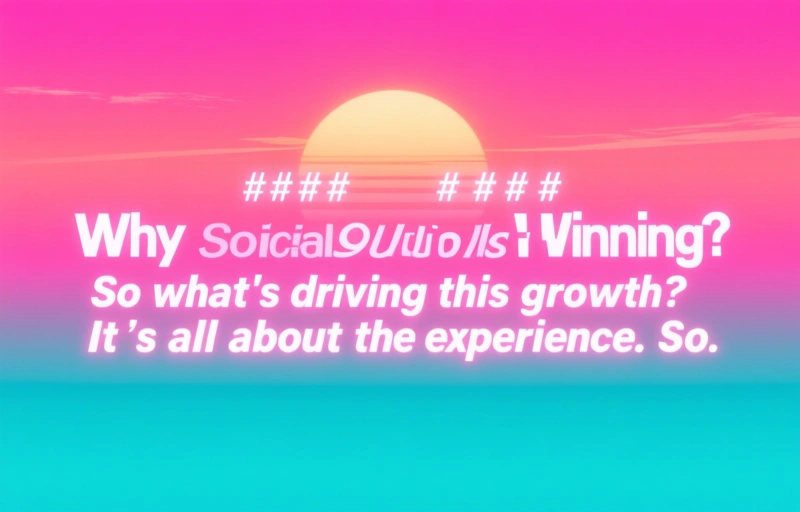 Visual representation of Social Casino Market to Hit $10 Billion in 2026