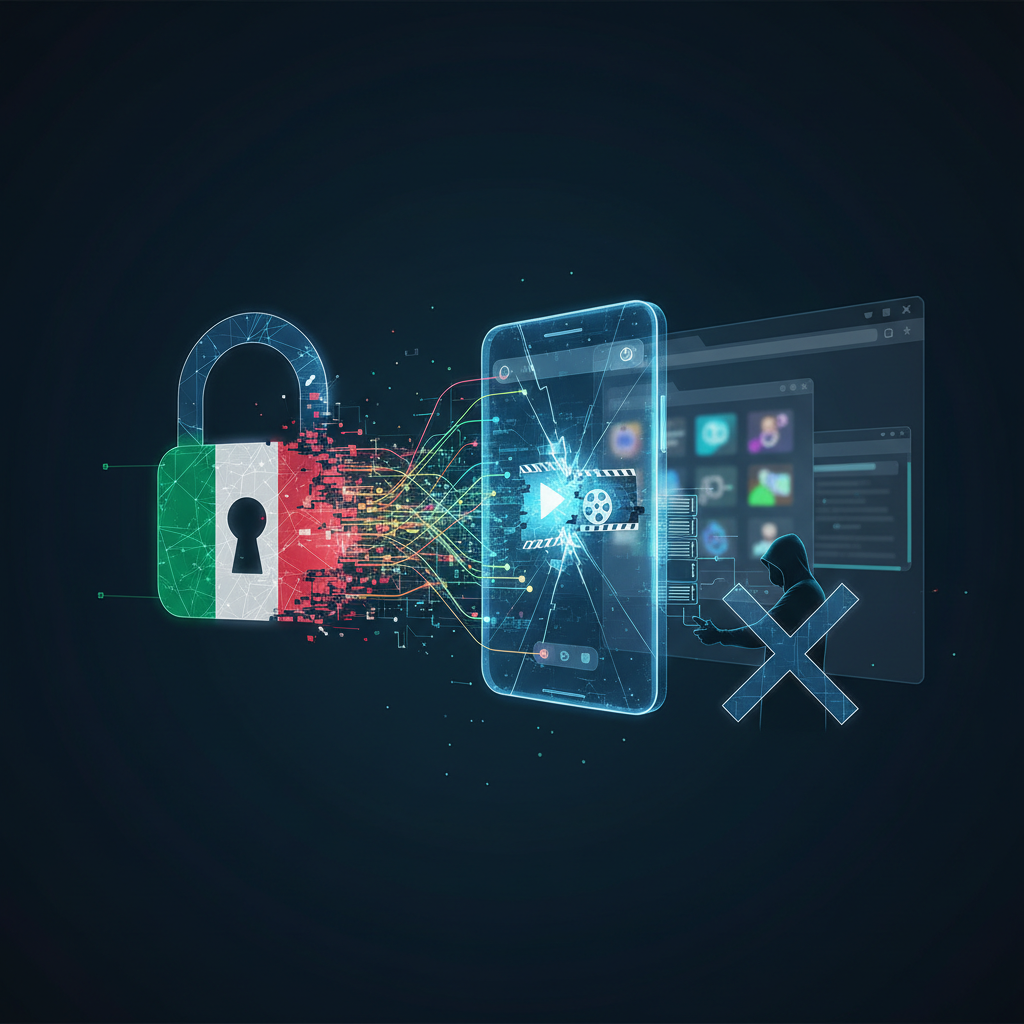 Italy Takes Down CINEMAGOAL Piracy App Stealing Streaming Codes