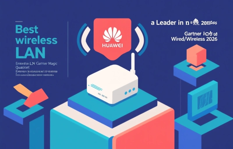 Huawei Leads Gartner Wired/Wireless LAN 2026