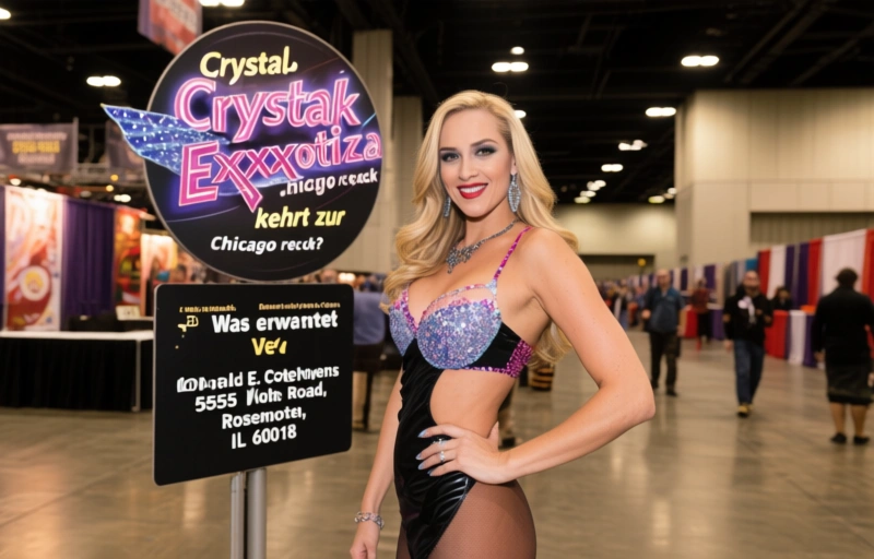 Visuelle Darstellung von Crystal Clark kehrt zur Exxxotica Chicago zurück