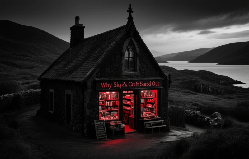 Visual representation of Top Handmade Craft Shops on the Isle of Skye