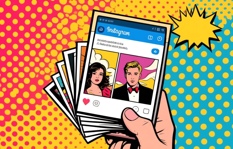 Visuele weergave van Instagram lanceert Instants