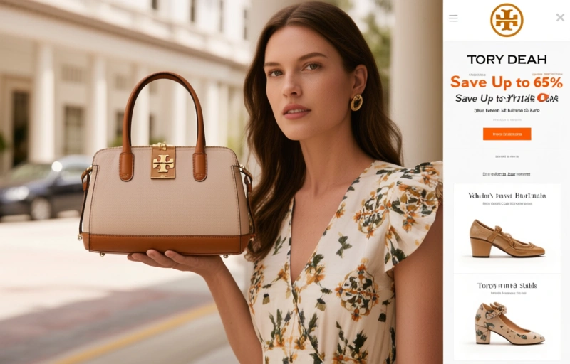Visual representation of Tory Burch Deals