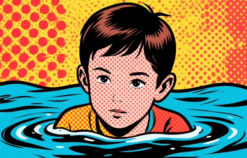 Visual representation of Drowning as a Child