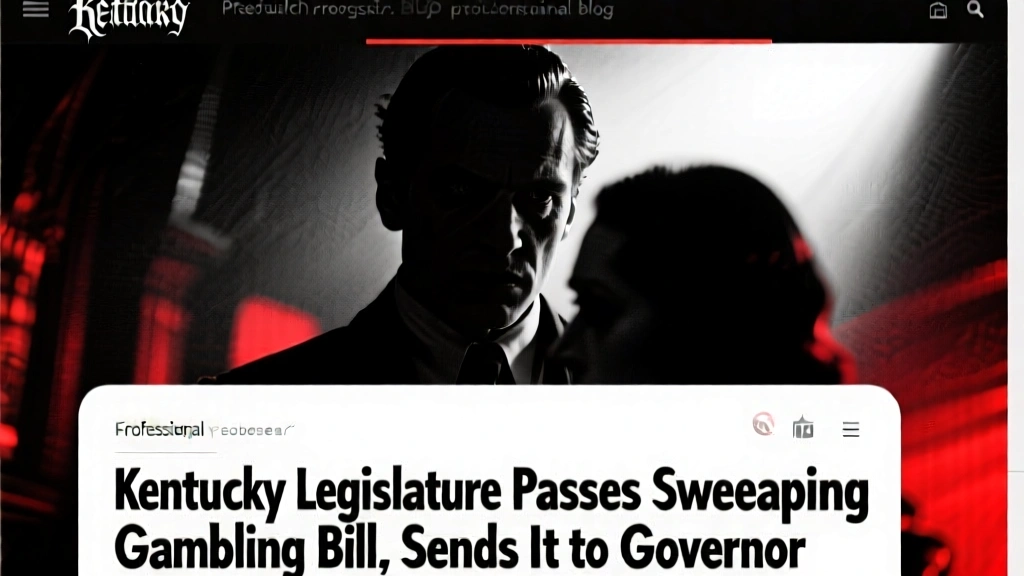 Kentucky keurt omvangrijke gokwet HB 904 goed