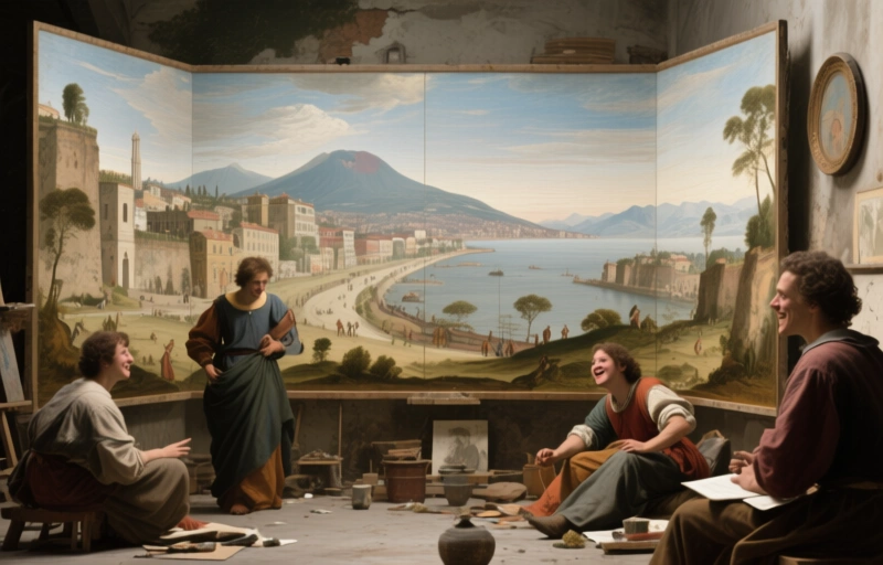 Decoding Jan van Stinemolen's 1582 Panorama of Naples