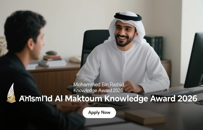 Apply Now: Mohammed bin Rashid Al Maktoum Knowledge Award 2026