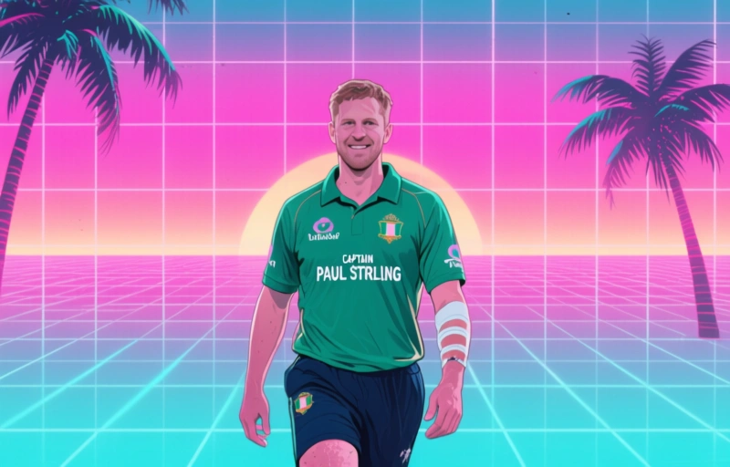 Ireland Captain Paul Stirling Out of T20 World Cup With Knee Injury