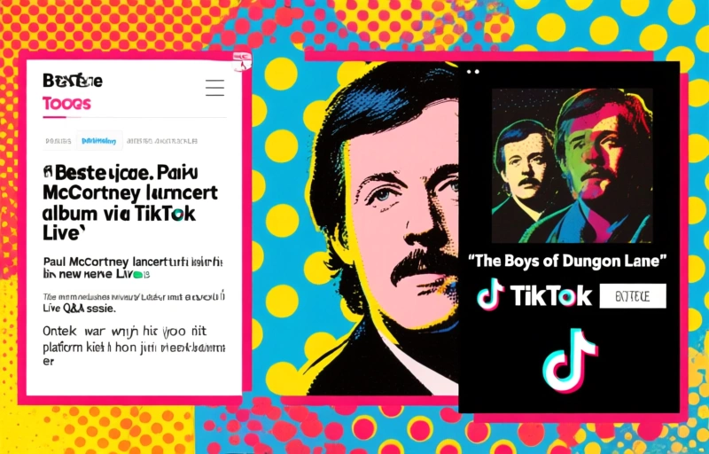 Paul McCartney lanceert album via TikTok Live