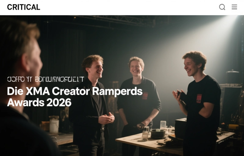 Von Ringlichtern ins Rampenlicht: Die XMA Creator Awards 2026