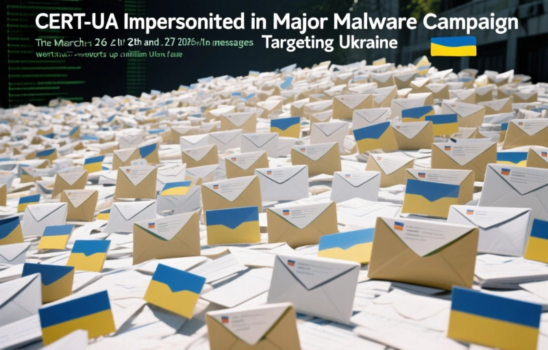 Visual representation of CERT-UA Impersonated in Major Malware Campaign Targeting Ukraine