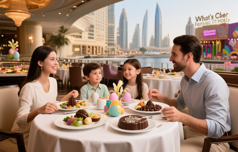 Visual representation of Easter Dining & Chocolate at Dubai Festival City Hotels
