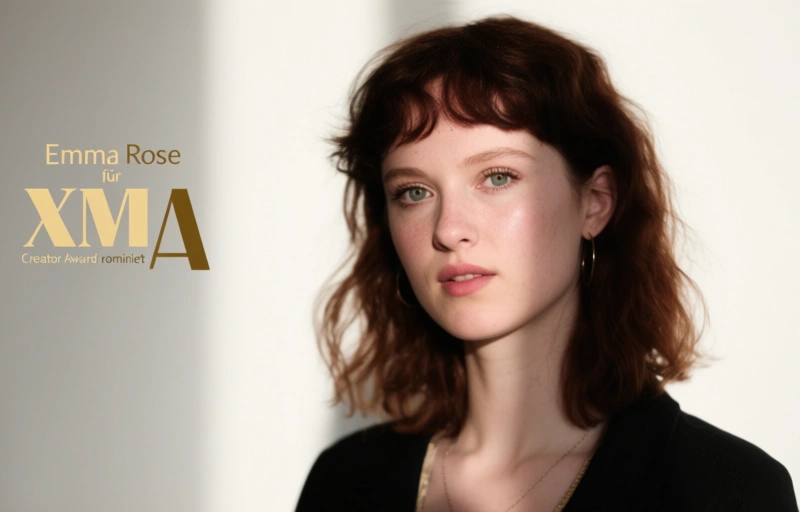 Visuelle Darstellung von Emma Rose für XMA Creator Award nominiert