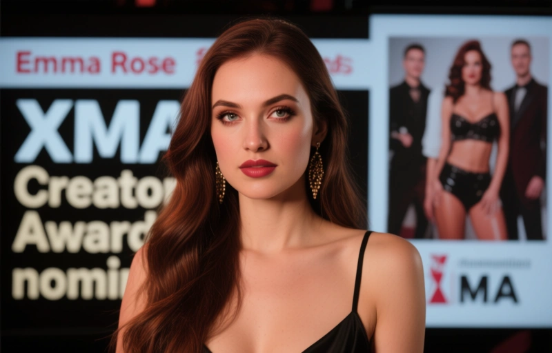 Visuelle Darstellung von Emma Rose für XMA Creator Award nominiert