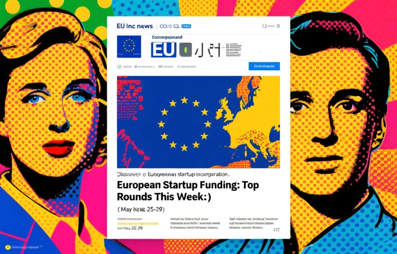 European Startup Funding: Top Rounds This Week (May 25-29)