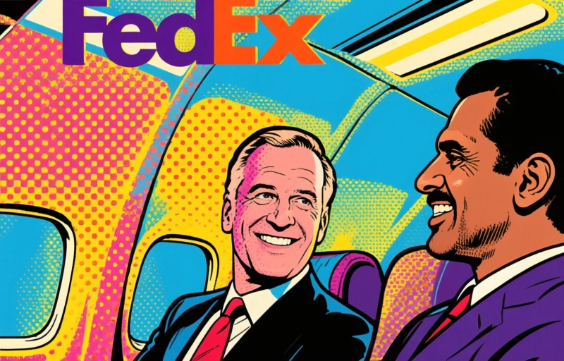 Succesie bij FedEx: Fred Smith koos zijn opvolger tijdens een vlucht