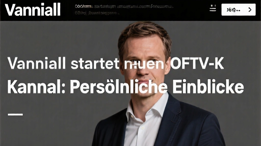 Vanniall startet neuen OFTV-Kanal: Persönliche Einblicke