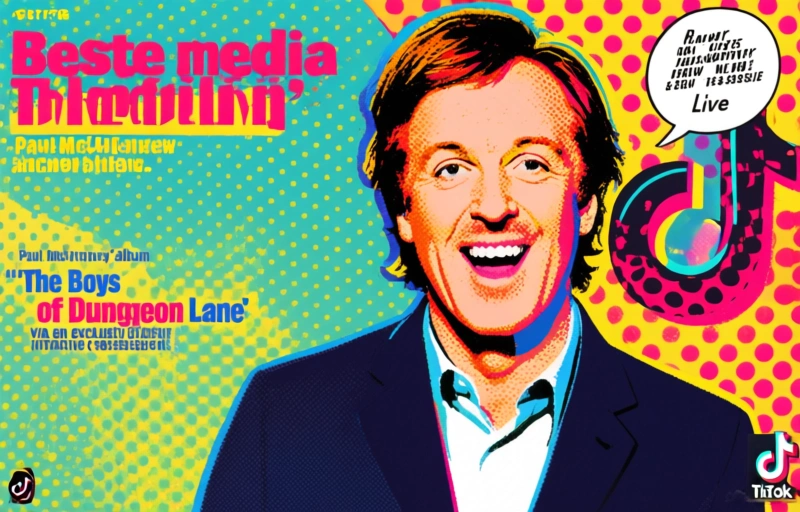 Paul McCartney lanceert nieuw album via TikTok Live