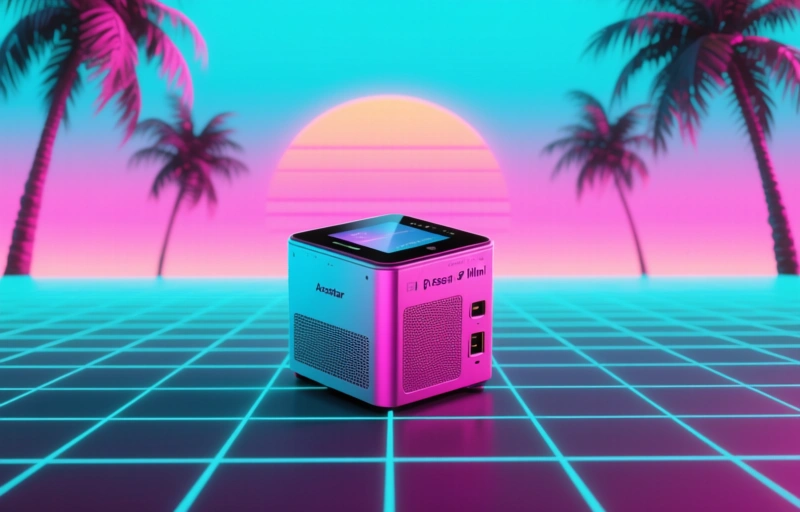 Aoostar G Flip Mini PC: Ryzen 7 Power with OCuLink & Touchscreen