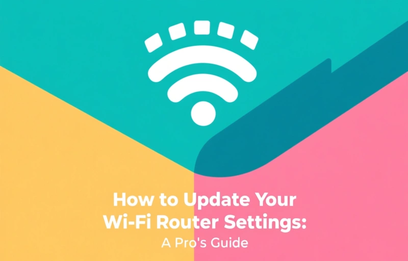 How to Update Your Wi-Fi Router Settings: A Pro's Guide