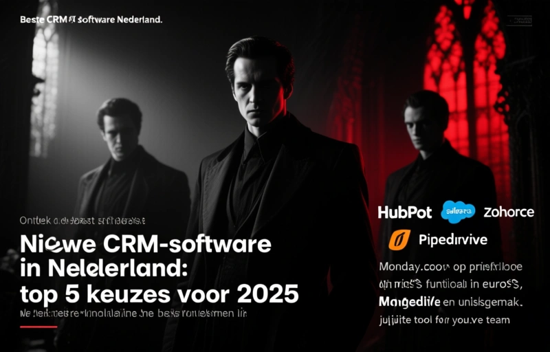 Nieuwe CRM-software in Nederland: top 5 keuzes voor 2025