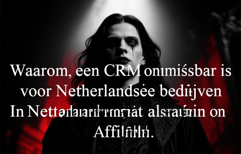 Visuele weergave van Nieuwe CRM-software in Nederland