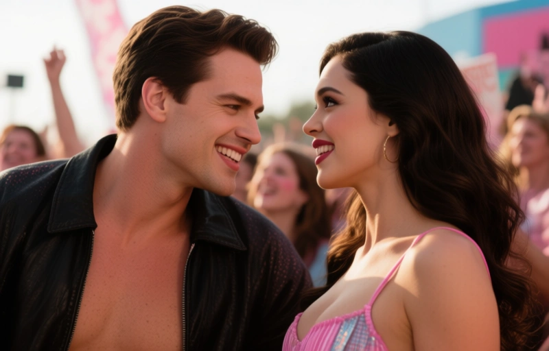 Visual representation of Maria May Fulfills Fan Fantasies in New Girl/Girl Scene