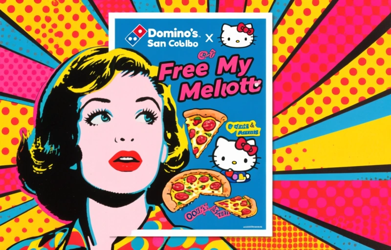 Domino's x Sanrio Collab: Free My Melody Gifts & Pizza Deals