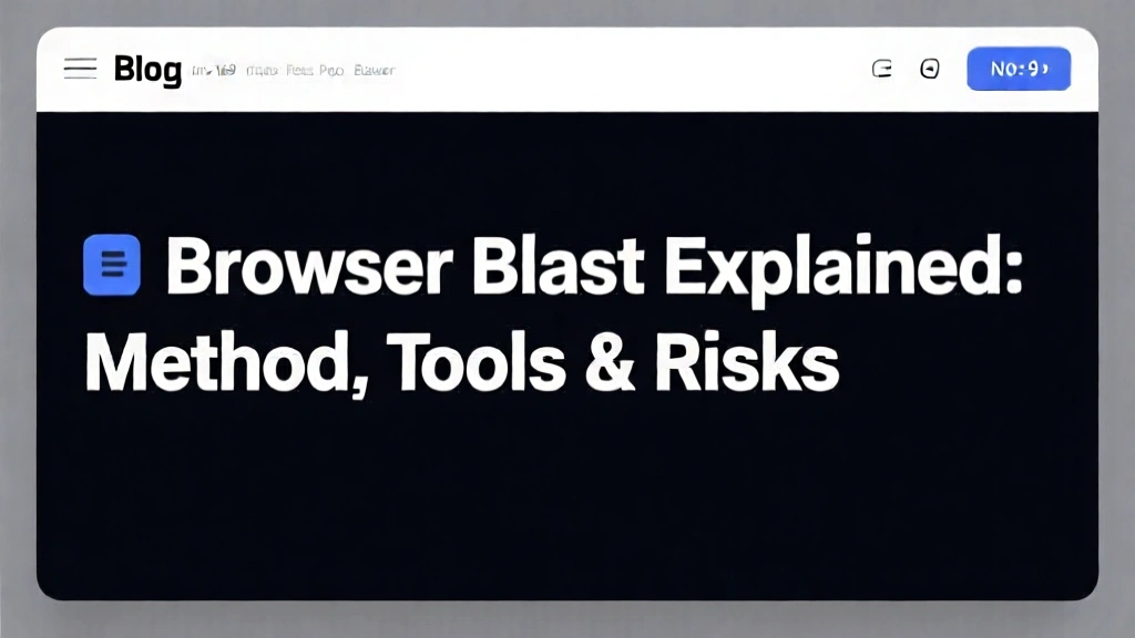 Browser Blast Explained: Method, Tools & Risks