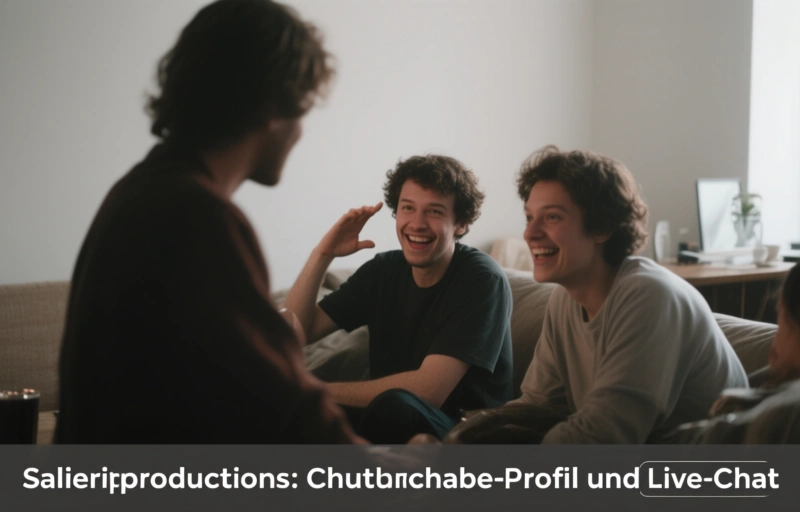 Salieriproductions: Chaturbate-Profil und Live-Chat