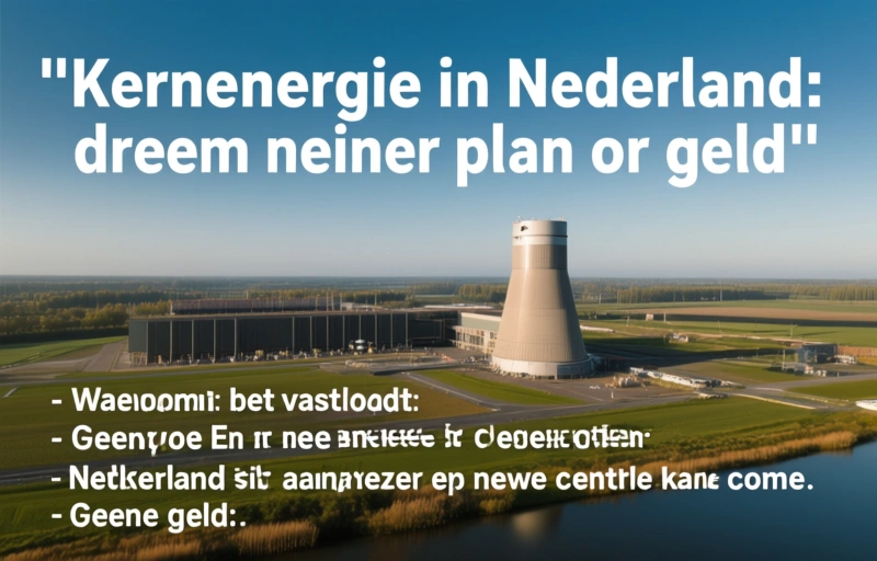 Visuele weergave van Kernenergie in Nederland