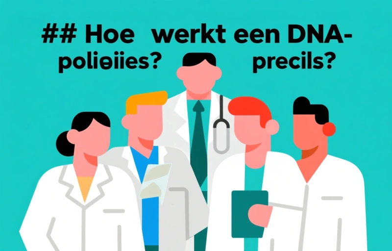 Visuele weergave van DNA-poli