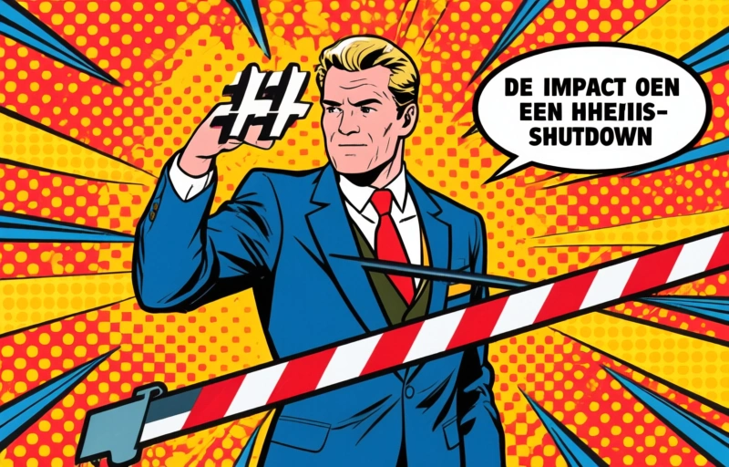 Visuele weergave van Trump belooft directe betaling TSA-medewerkers na loonstop