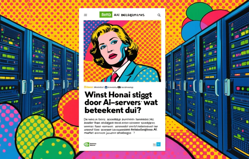 Winst Hon Hai stijgt door AI-servers: wat betekent dit?