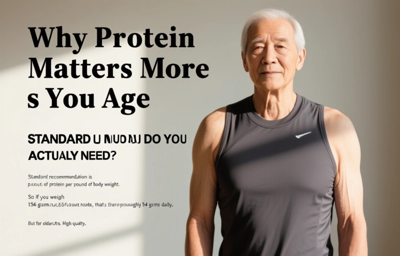 Visual representation of Why Protein Matters More as You Age