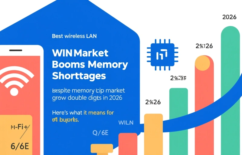 WLAN Market Booms Despite Memory Shortages in 2026