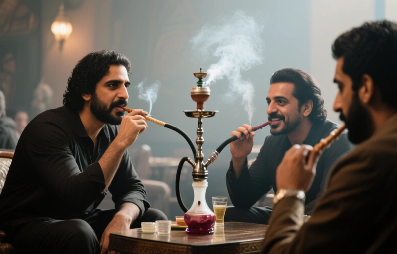 Jafar dominiert Austin Ponce in Dominant Hookah King