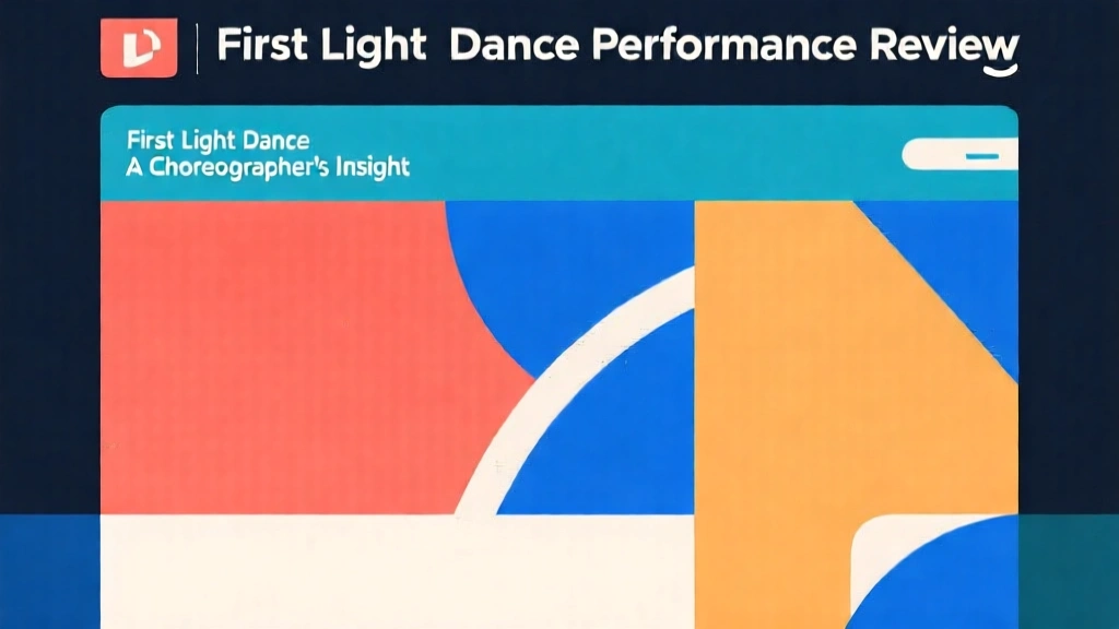 First Light Dance Performance Review: A Choreographer's Insight