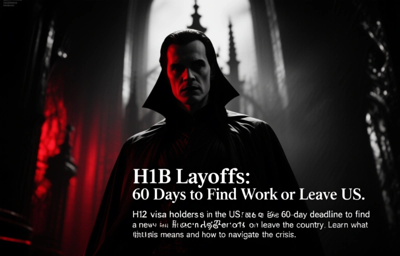 H1B Layoffs: 60 Days to Find Work or Leave US