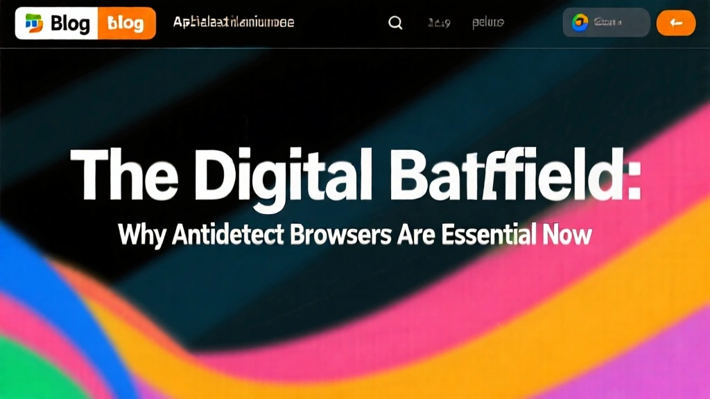 The Digital Battlefield: Why Antidetect Browsers Are Essential Now