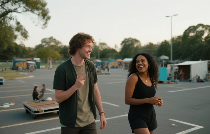 Parkplatz-Abenteuer: Channing Flynn trifft Ty Santana