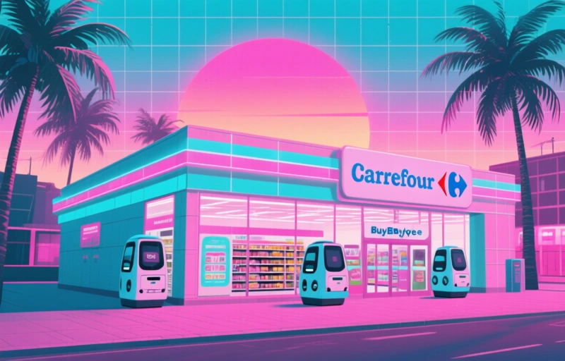 Carrefour opent 6e autonome BuyBye in Hasselt