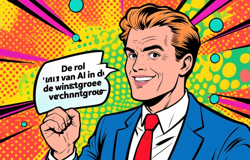 Visuele weergave van AI en Vredeshoop Stuwen Amerikaanse Aandelen naar Nieuw Record