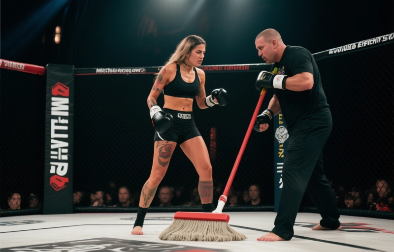 Visual representation of Michelle Masque Debuts in Evolved Fights Lez