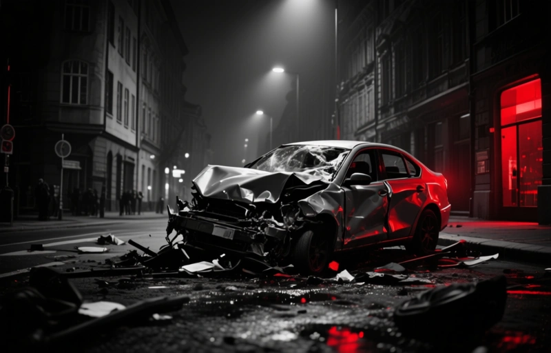 Visuelle Darstellung von Tragischer Motorradunfall in Las Vegas