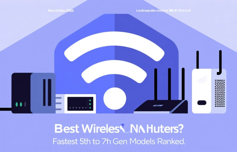 Top Wi-Fi Routers 2026: Fastest 5th to 7th Gen Models Ranked